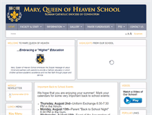 Tablet Screenshot of mqhschool.com